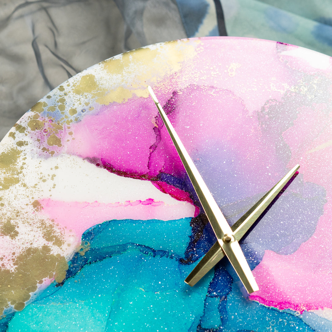 Clock Mechanism & Hand Set 150mm, GOLD