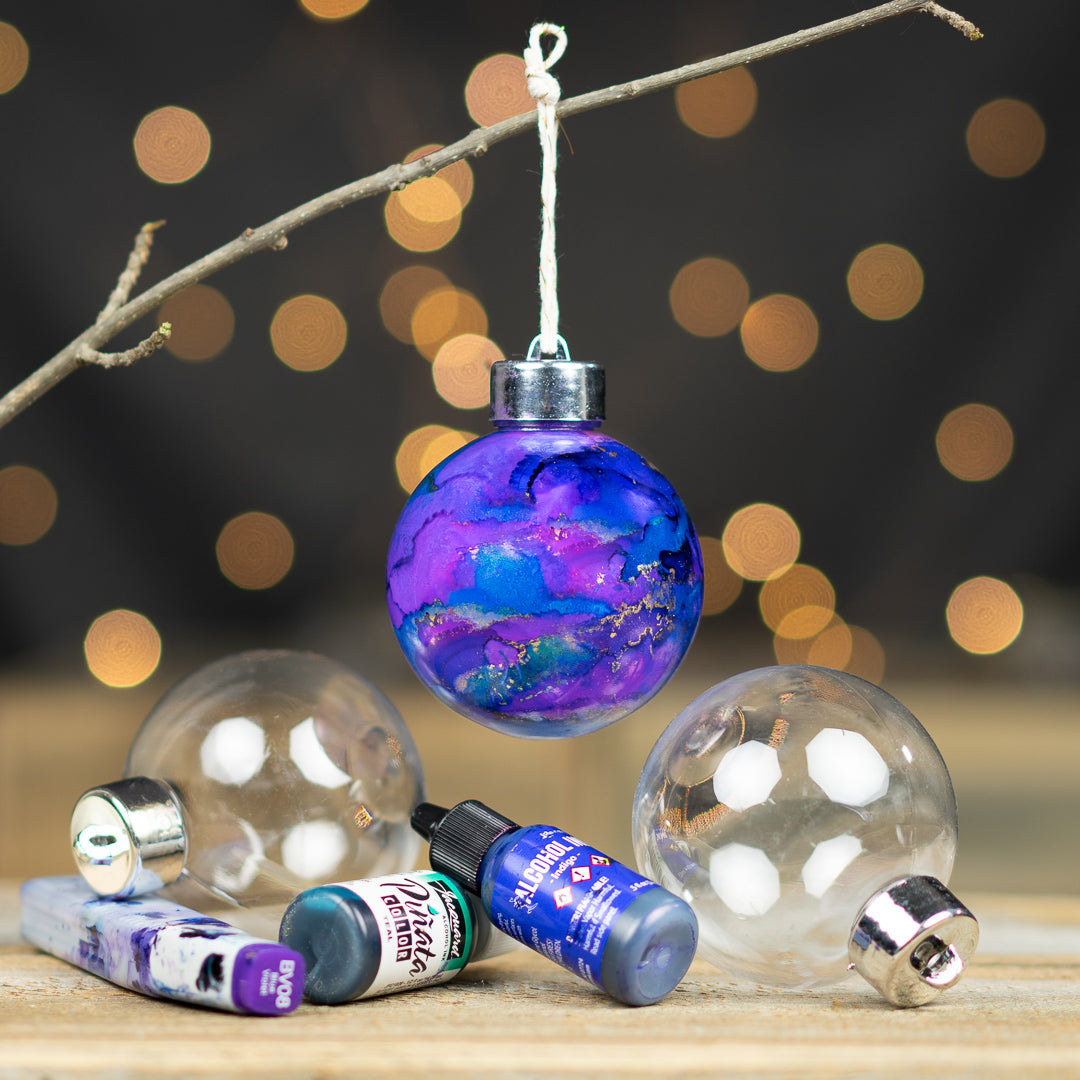 80mm Baubles set of 4