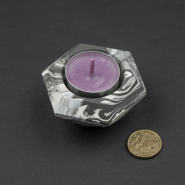 Tea light candle holder silicone mould