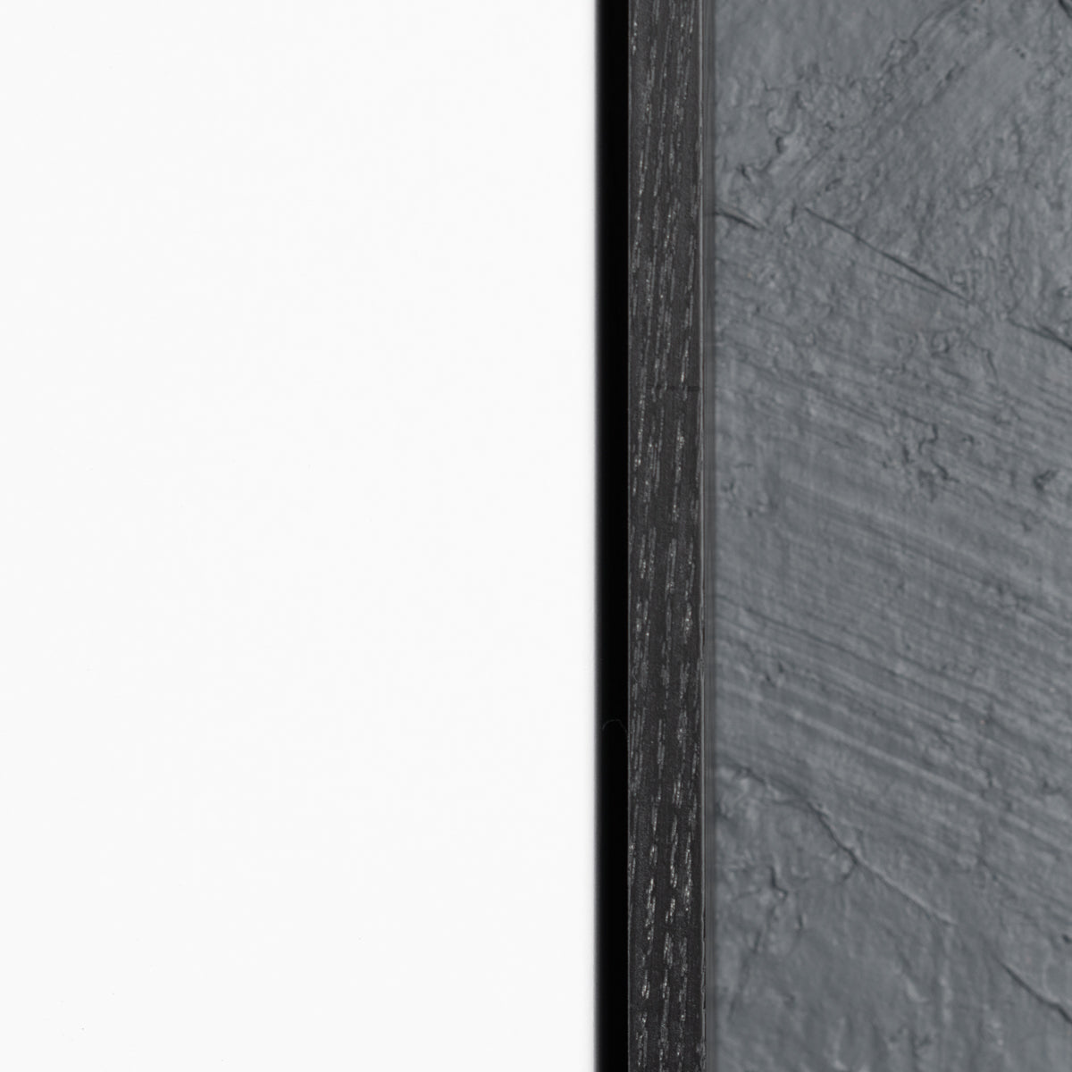 Satin Black Floating Frame with Primed Art Board - Square/Rectangle