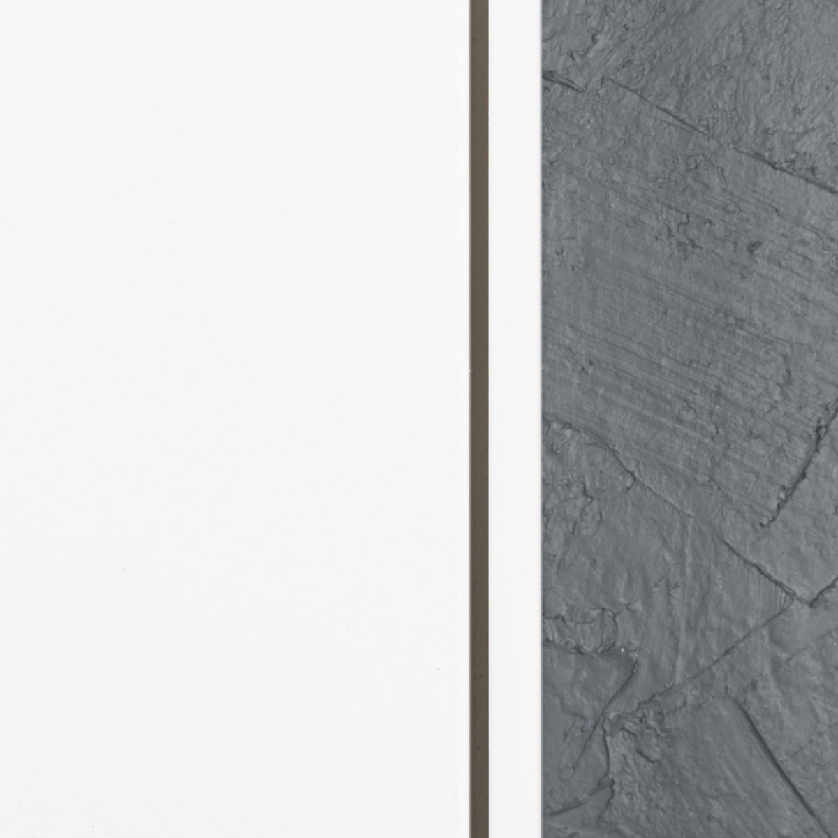 White Floating Frame with Primed Art Board - Square/Rectangle