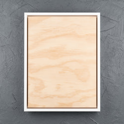 White Shadow Box floating Frame with Premium Pine Art Board