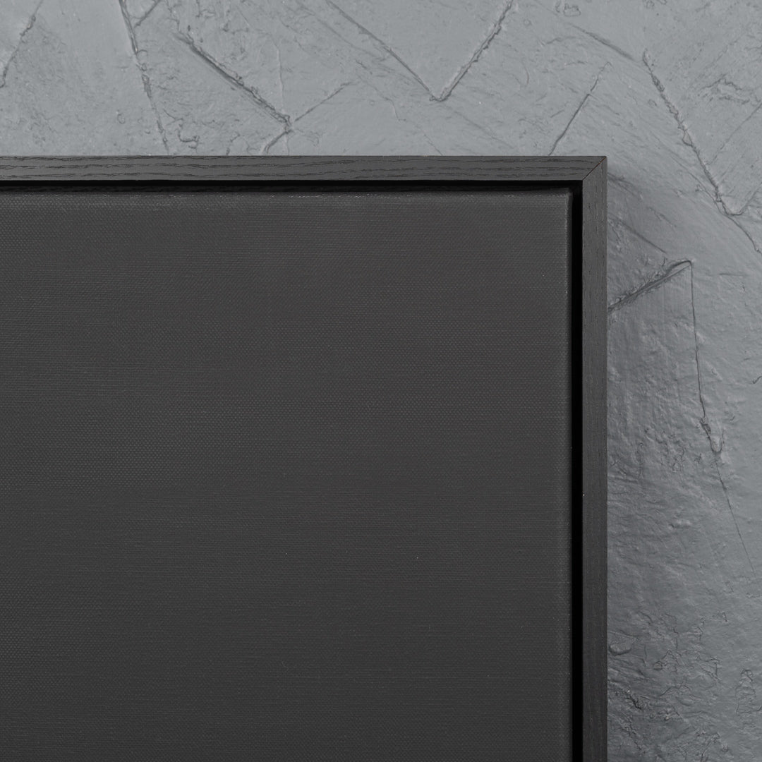 BLACK CreateART Triple Primed Gallery Cotton Canvas with Floating Frame