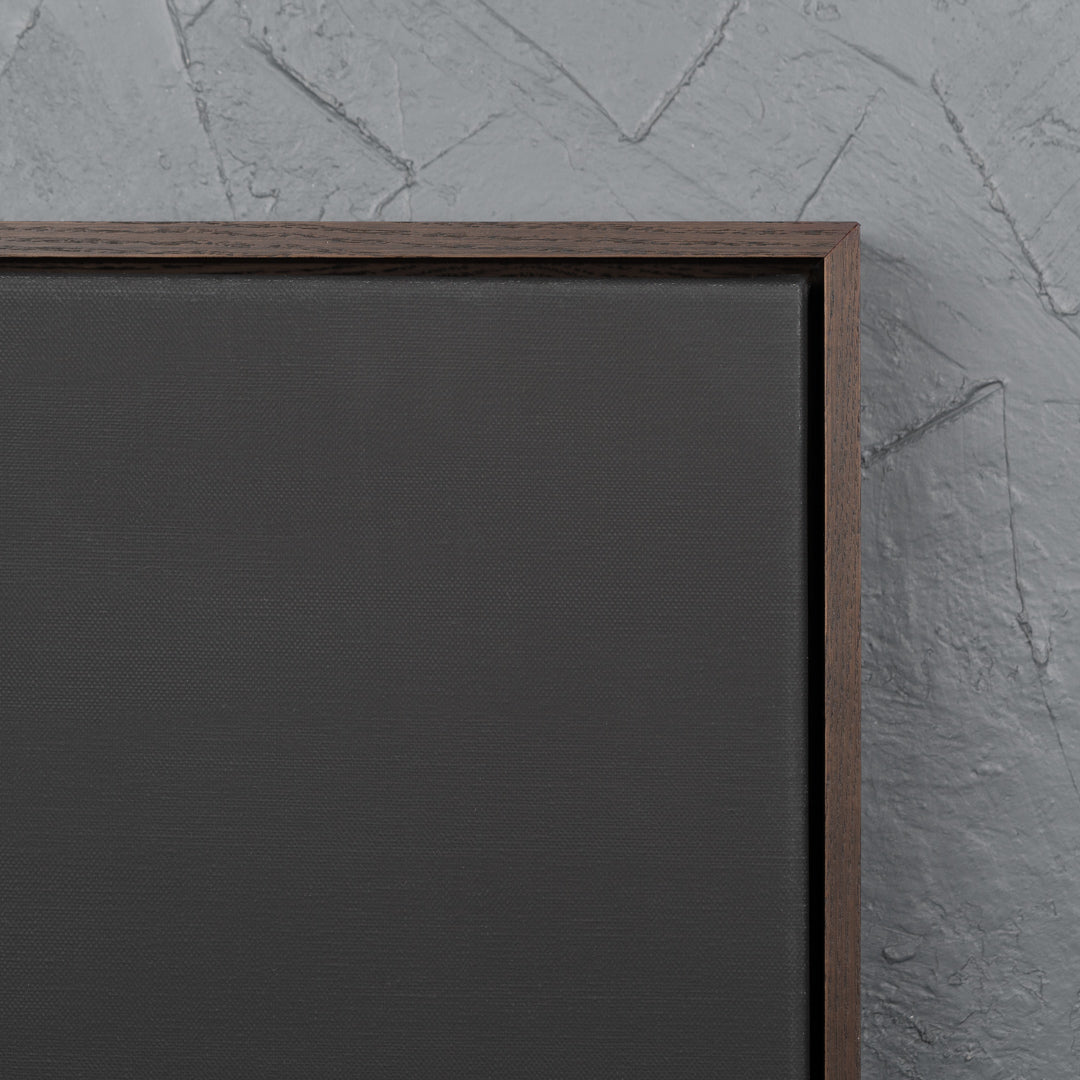 BLACK CreateART Triple Primed Gallery Cotton Canvas with Floating Frame