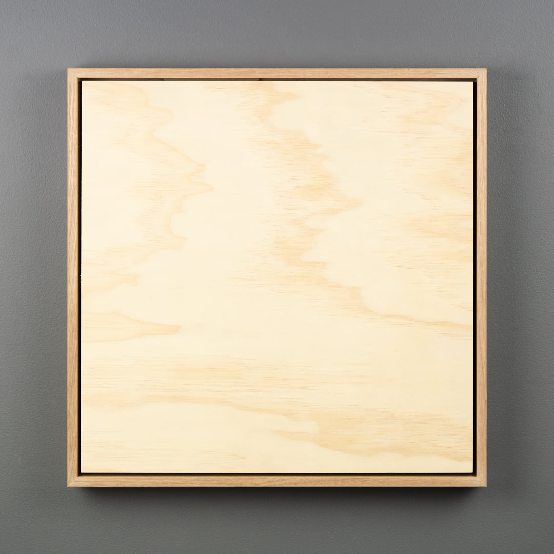 Vic Ash Floating Frame with Premium Pine Art Board - Square/Rectangle