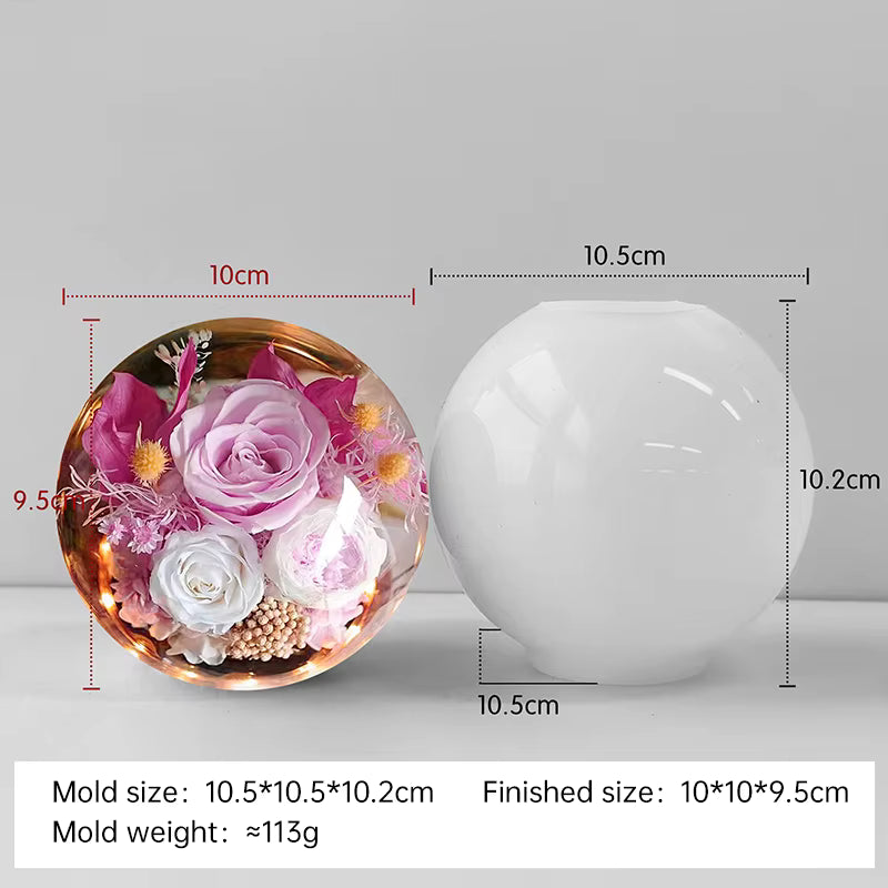 Sphere Ball Large Embedding Silicone Mould