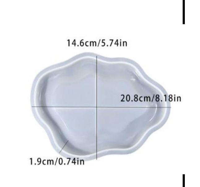 Cloud Tray Silicone Mould
