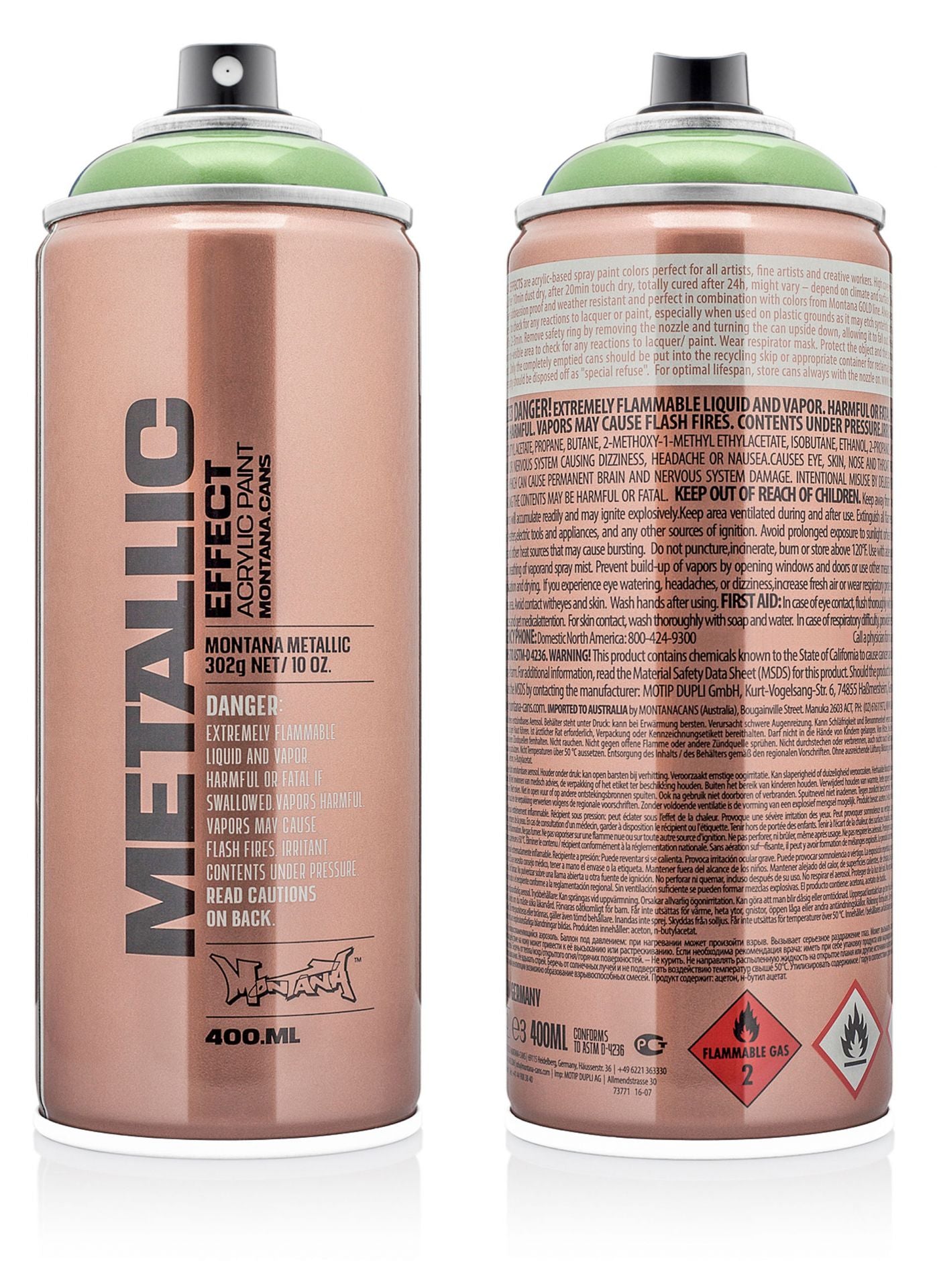Montana Metallic Range Spray Paint