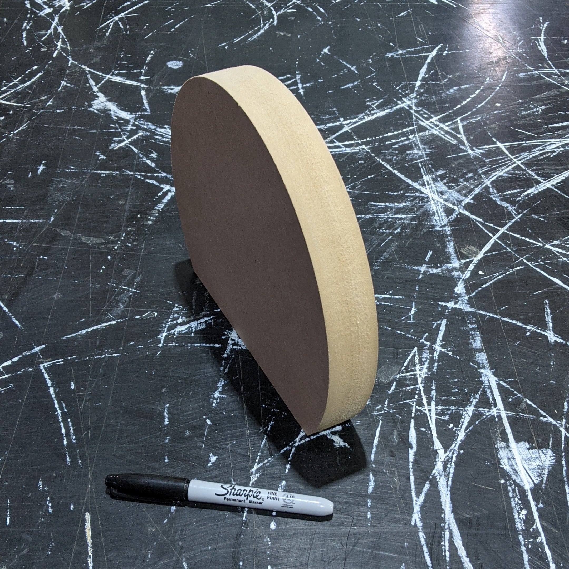 MDF Semicircle 32mm Solid *Special*