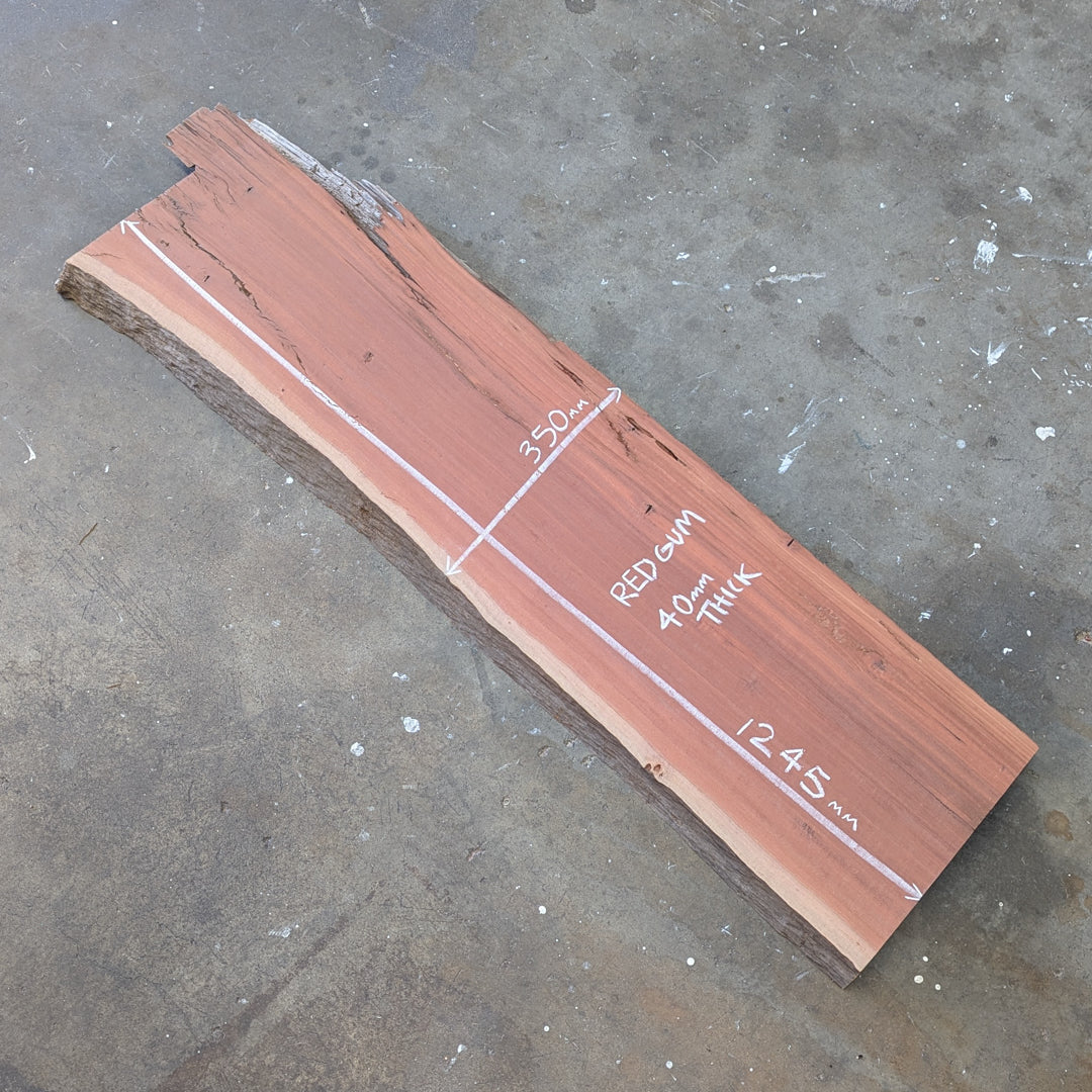 Redgum Timber Slab
