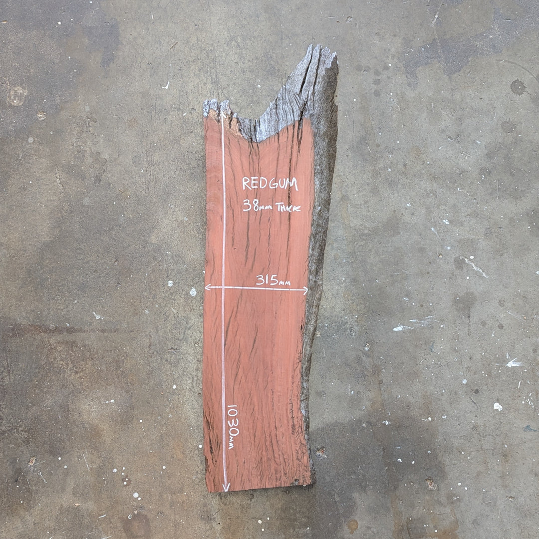 Redgum Timber Slab