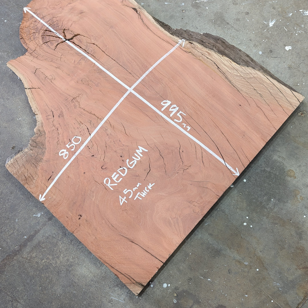 Redgum Timber Slab