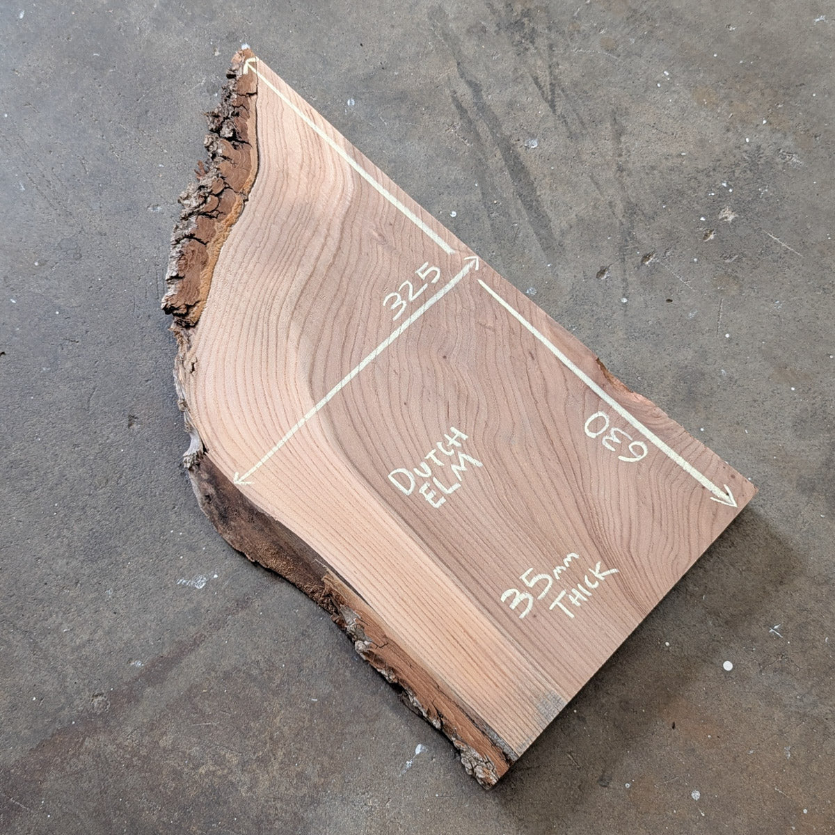 Dutch Elm Timber Slab