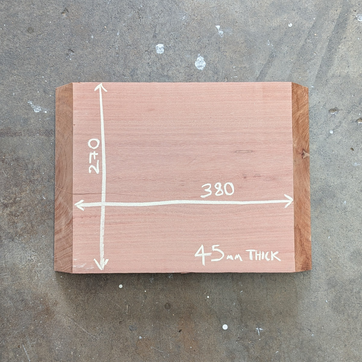 Bevelled Timber Slab
