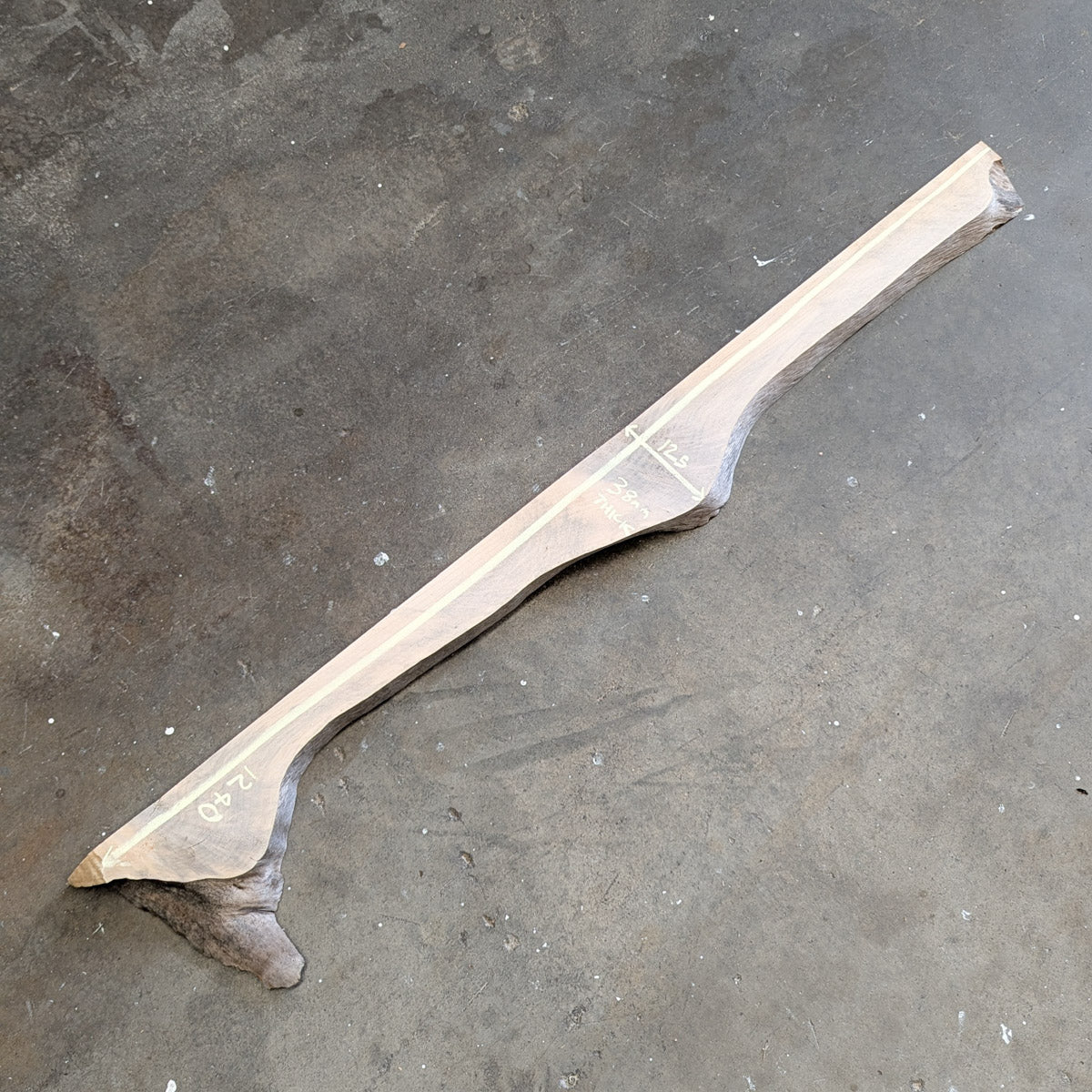 Norfolk Pine timber slab