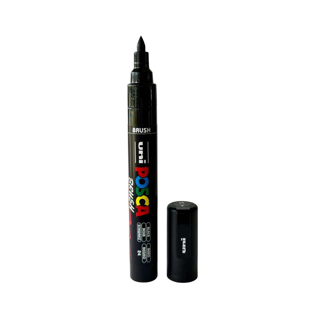 Posca PC-5BR Brush Tip Paint Marker, All Colours