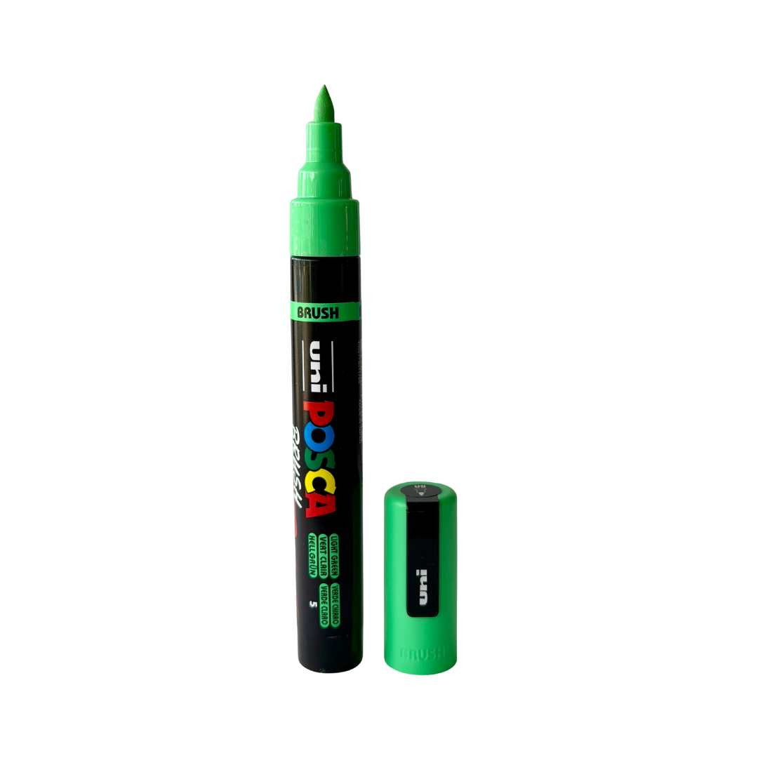 Posca PC-5BR Brush Tip Paint Marker, All Colours