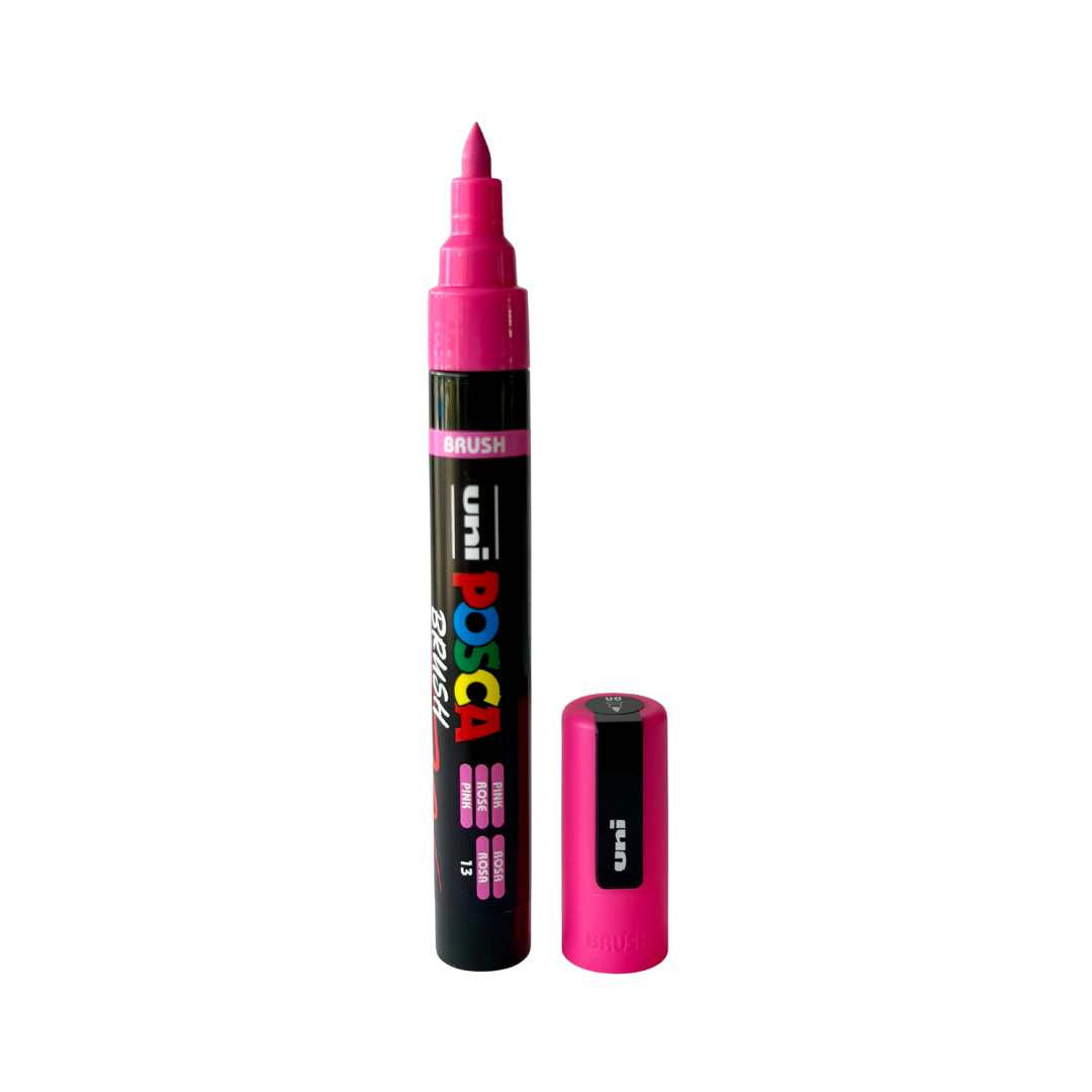 Posca PC-5BR Brush Tip Paint Marker, All Colours