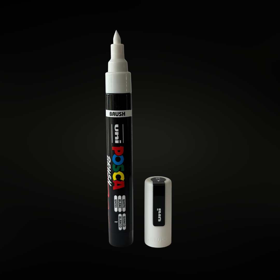 Posca PC-5BR Brush Tip Paint Marker, All Colours