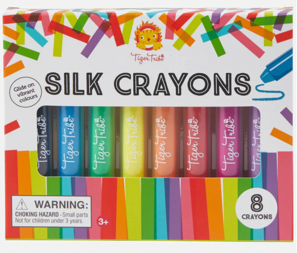 Silk Crayons 8pk