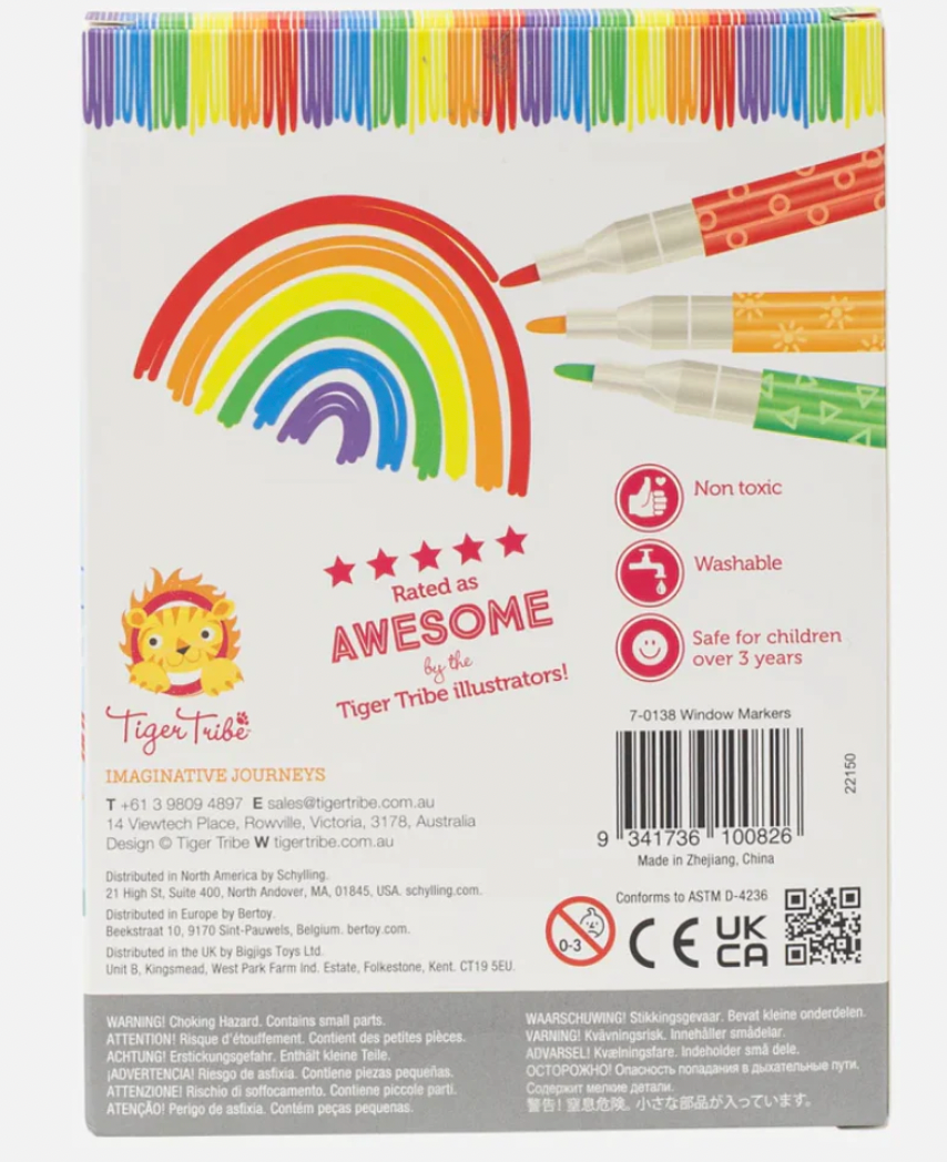 Window Markers 6pk