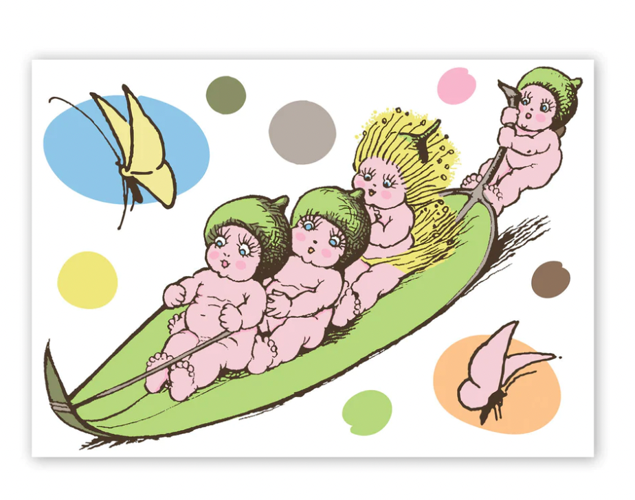 Kids Paint By Numbers - May Gibbs