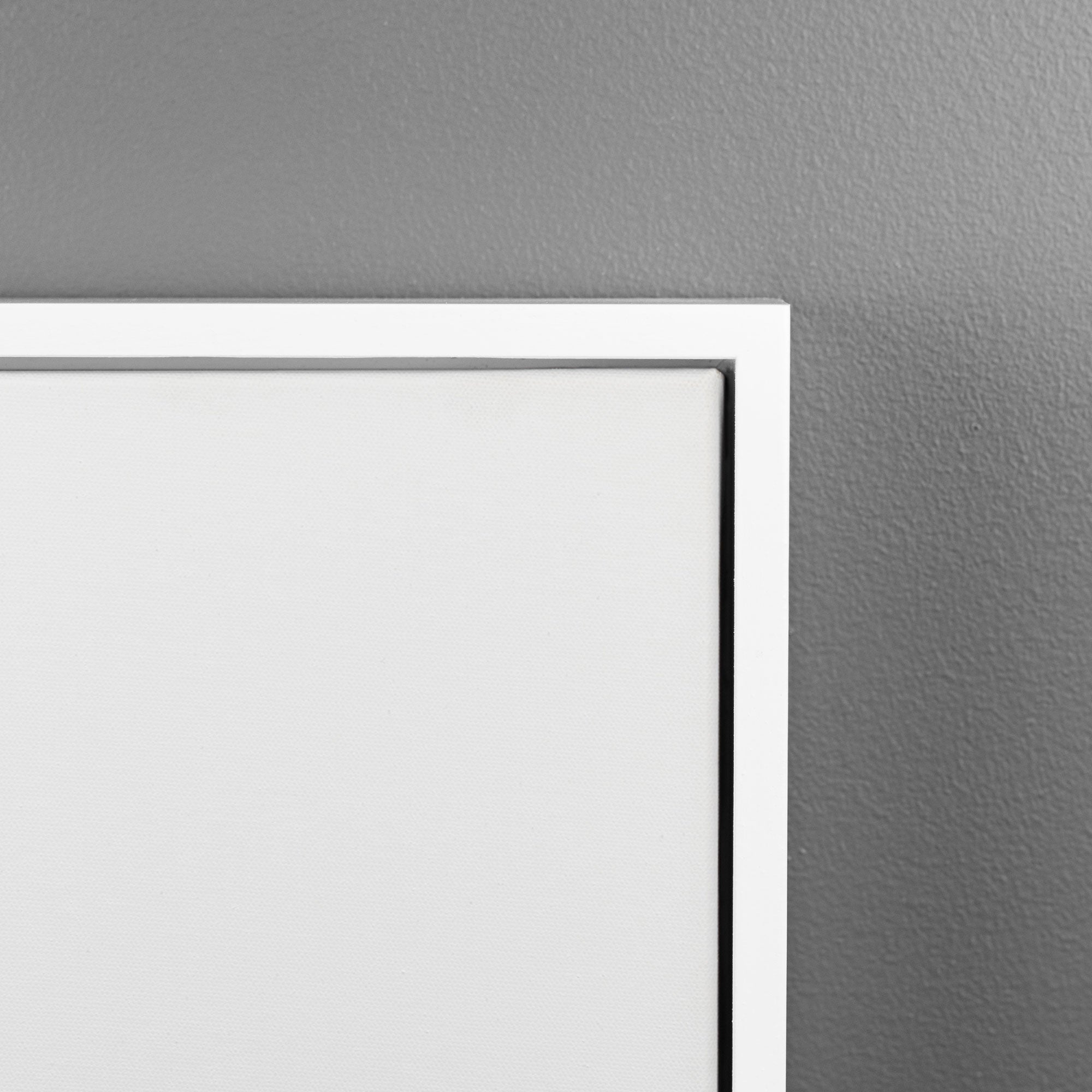 CreateART Triple Primed Gallery Linen Canvas with Floating Frame