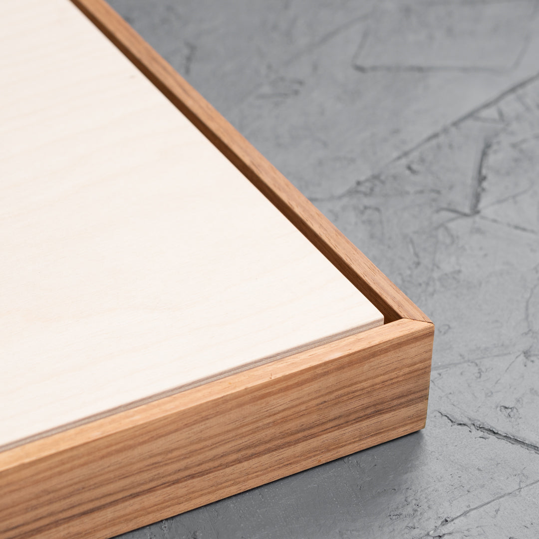 Blackwood Floating Frame with Premium Poplar Art Board - Square/Rectangle