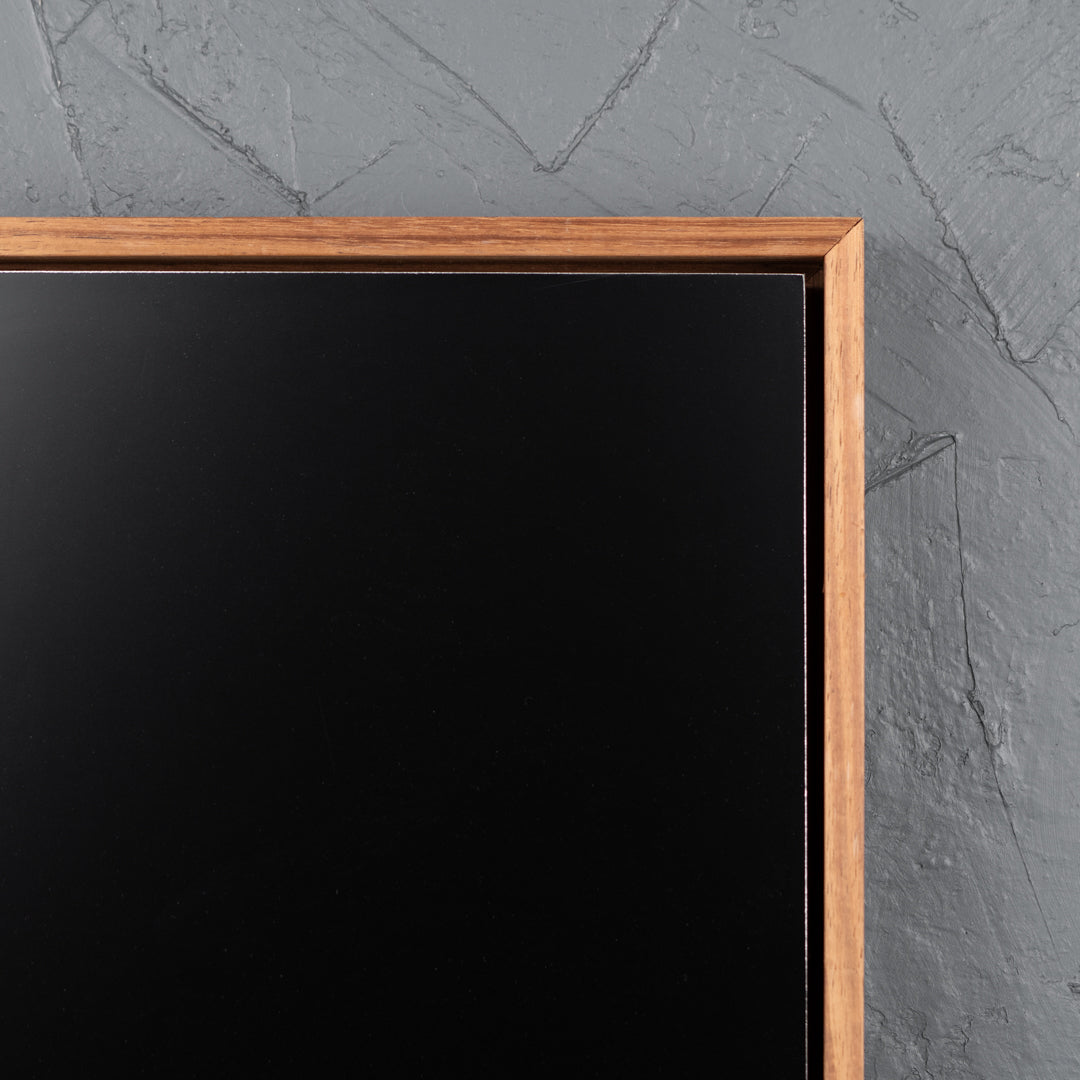 Blackwood Floating Frame with Premium Black Aluminium Art Board - Gloss/Matte - Square/Rectangle