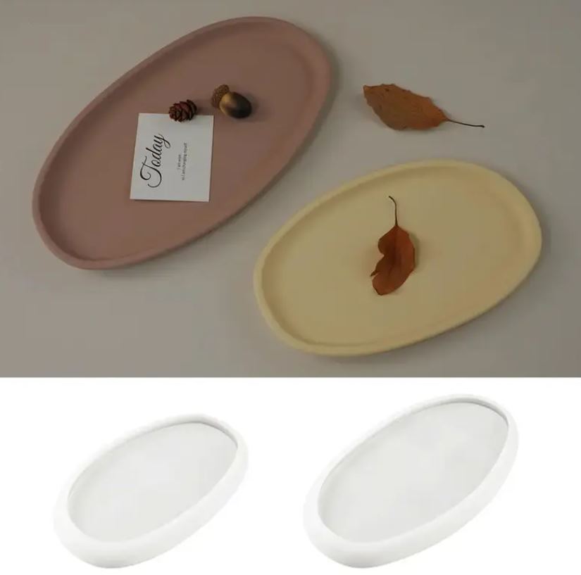 Irregular Oval Tray