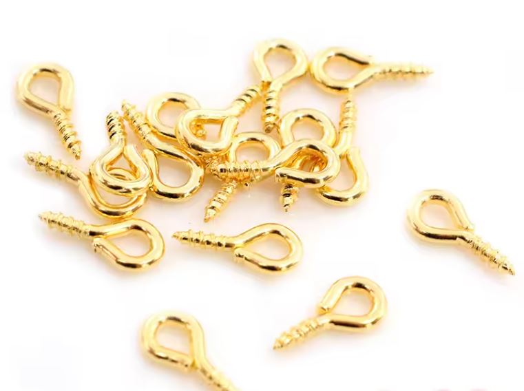 Mini Screw Eye Pins