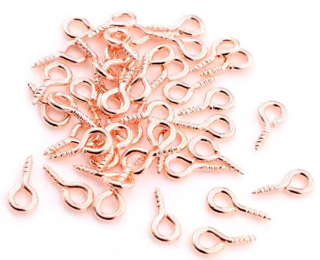 Mini Screw Eye Pins