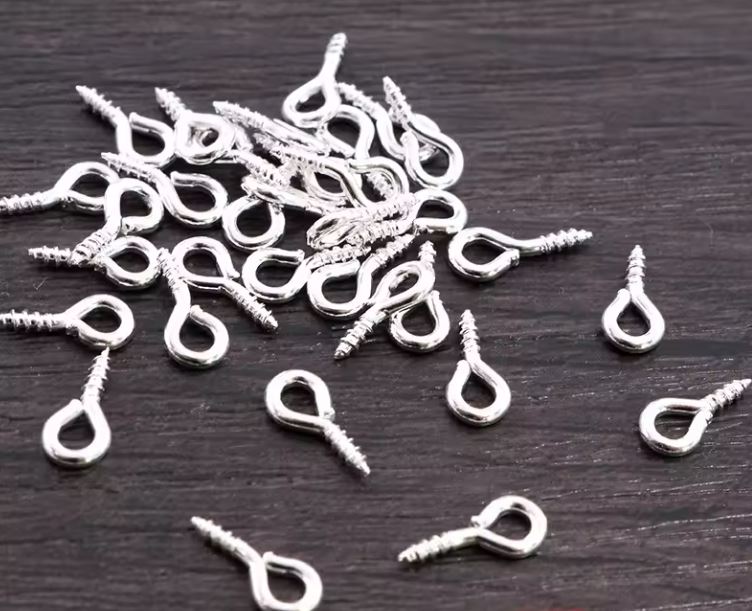 Mini Screw Eye Pins
