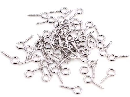Mini Screw Eye Pins