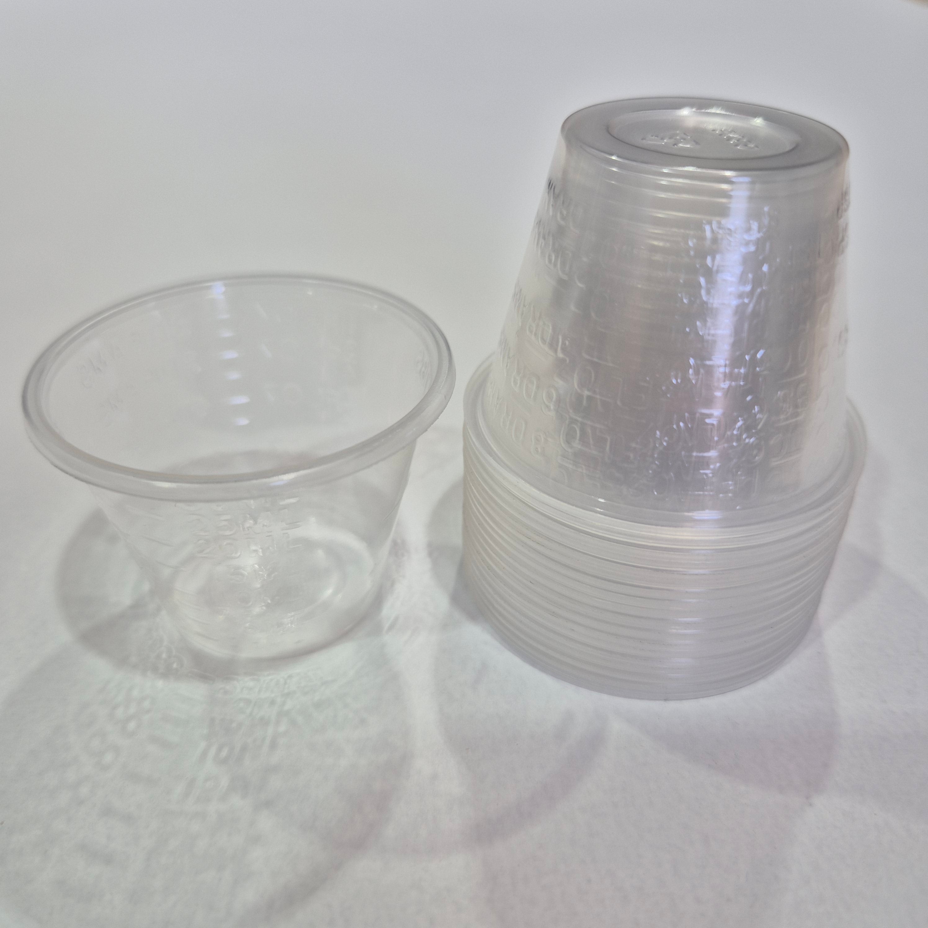 30ml graduated cup, 20pk