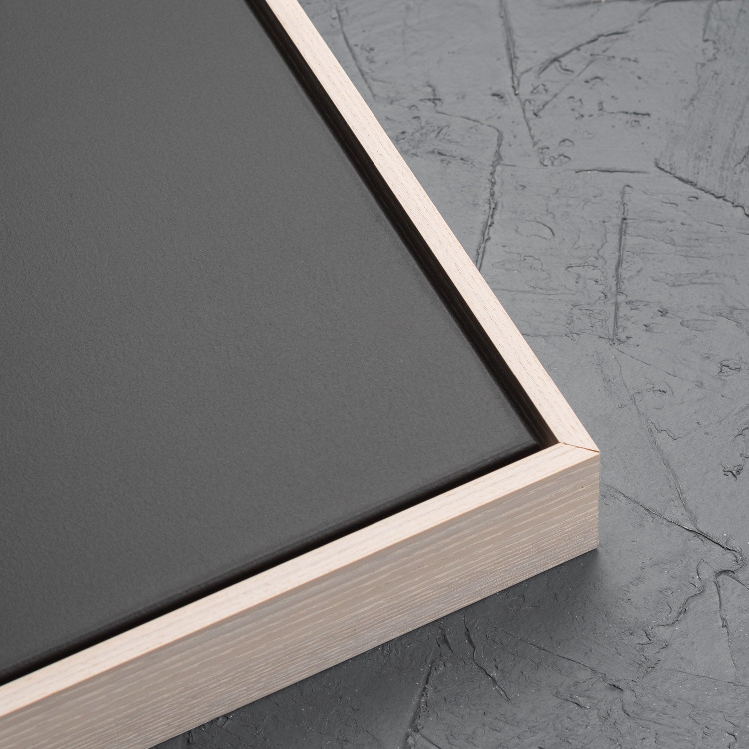 White Wash Floating Frame with Primed Art Board - Square/Rectangle