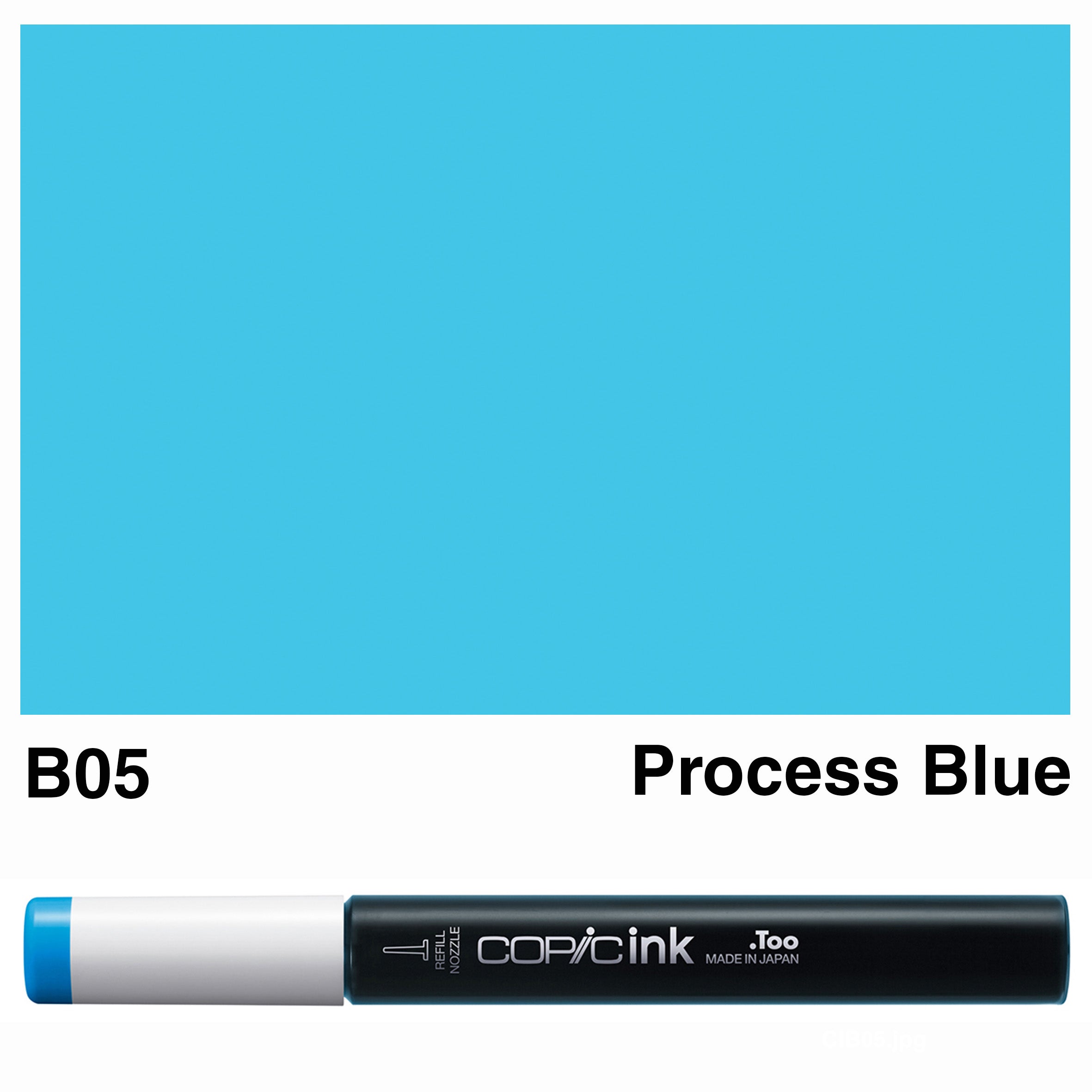 Copic Ink Blue & Blue Violet
