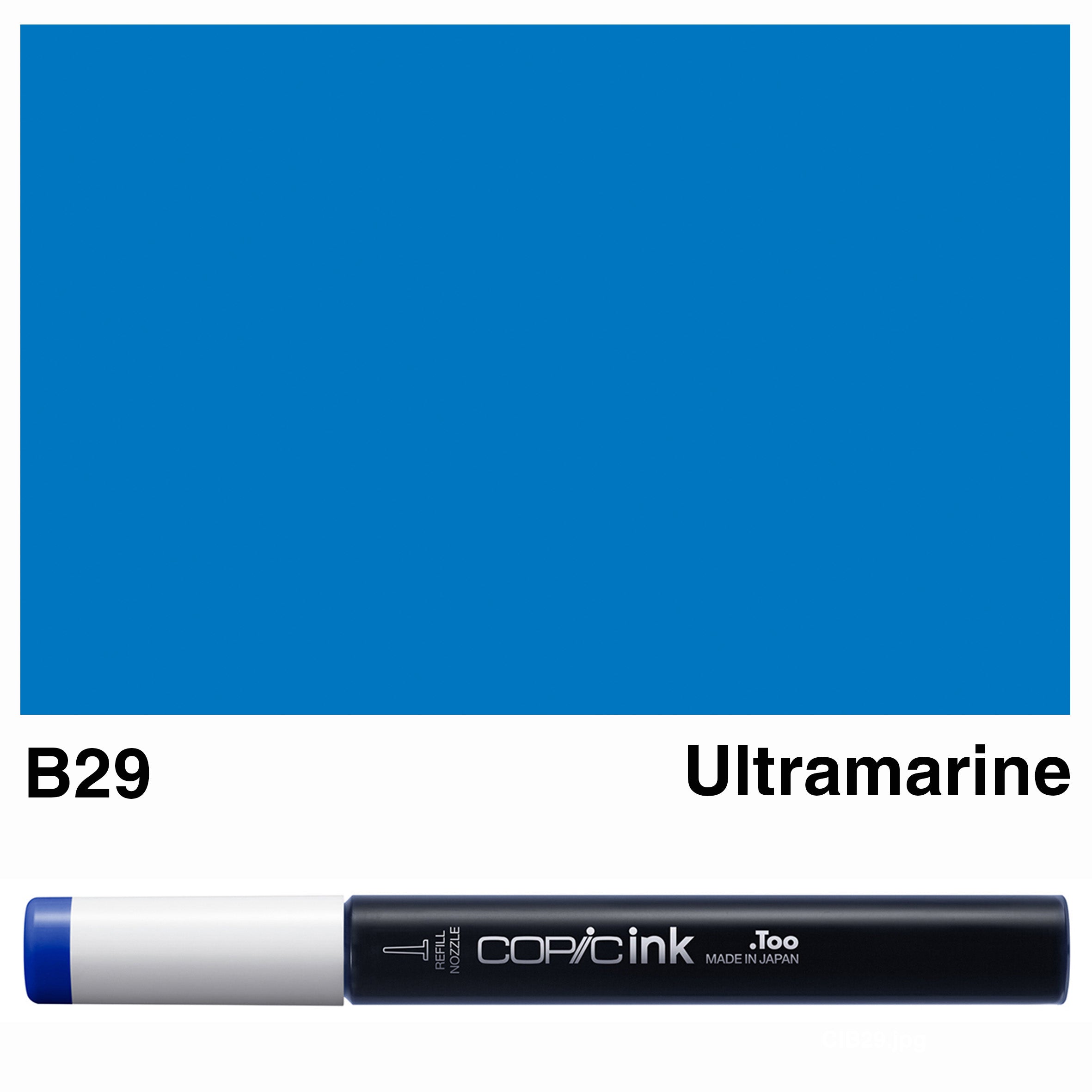 Copic Ink Blue & Blue Violet