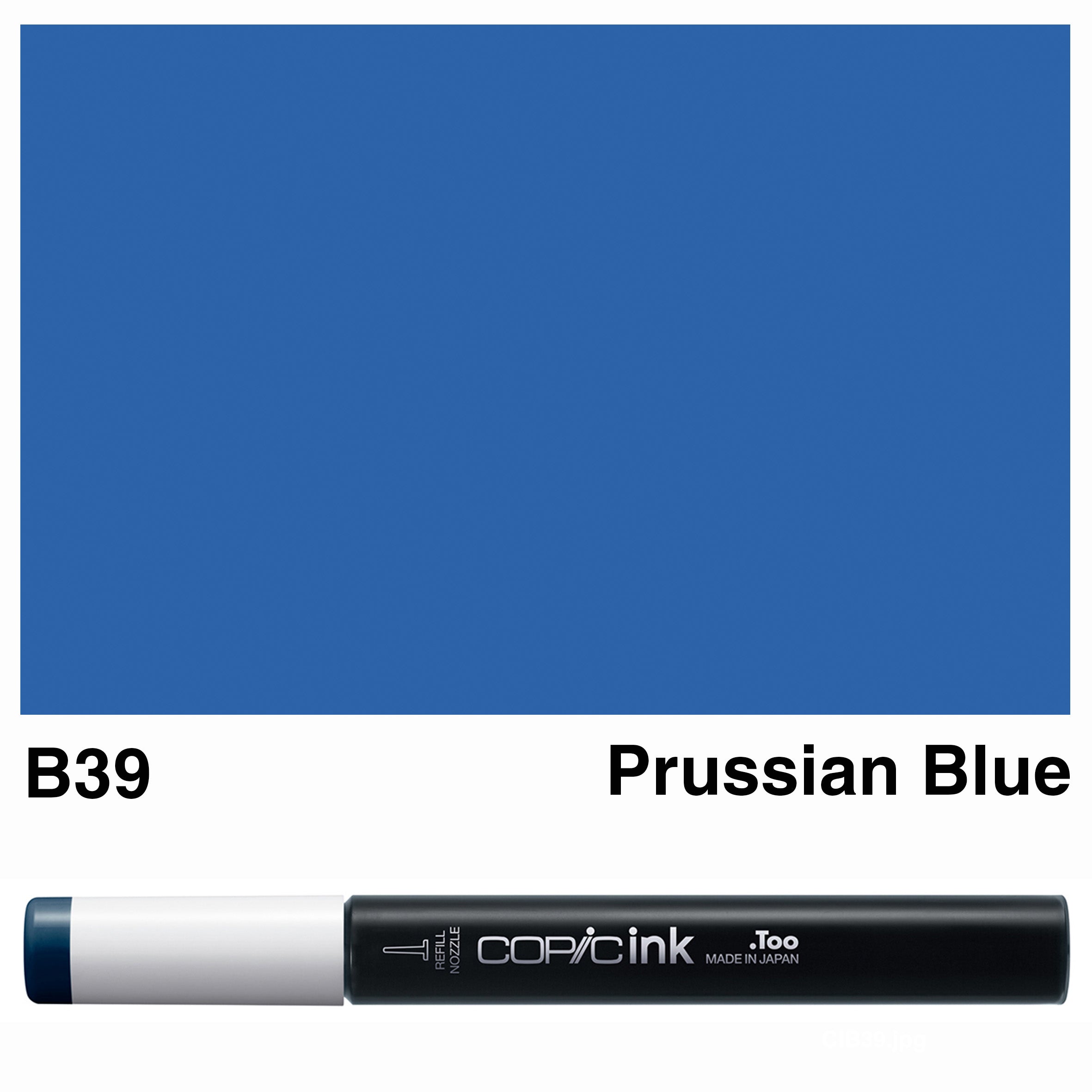 Copic Ink Blue & Blue Violet