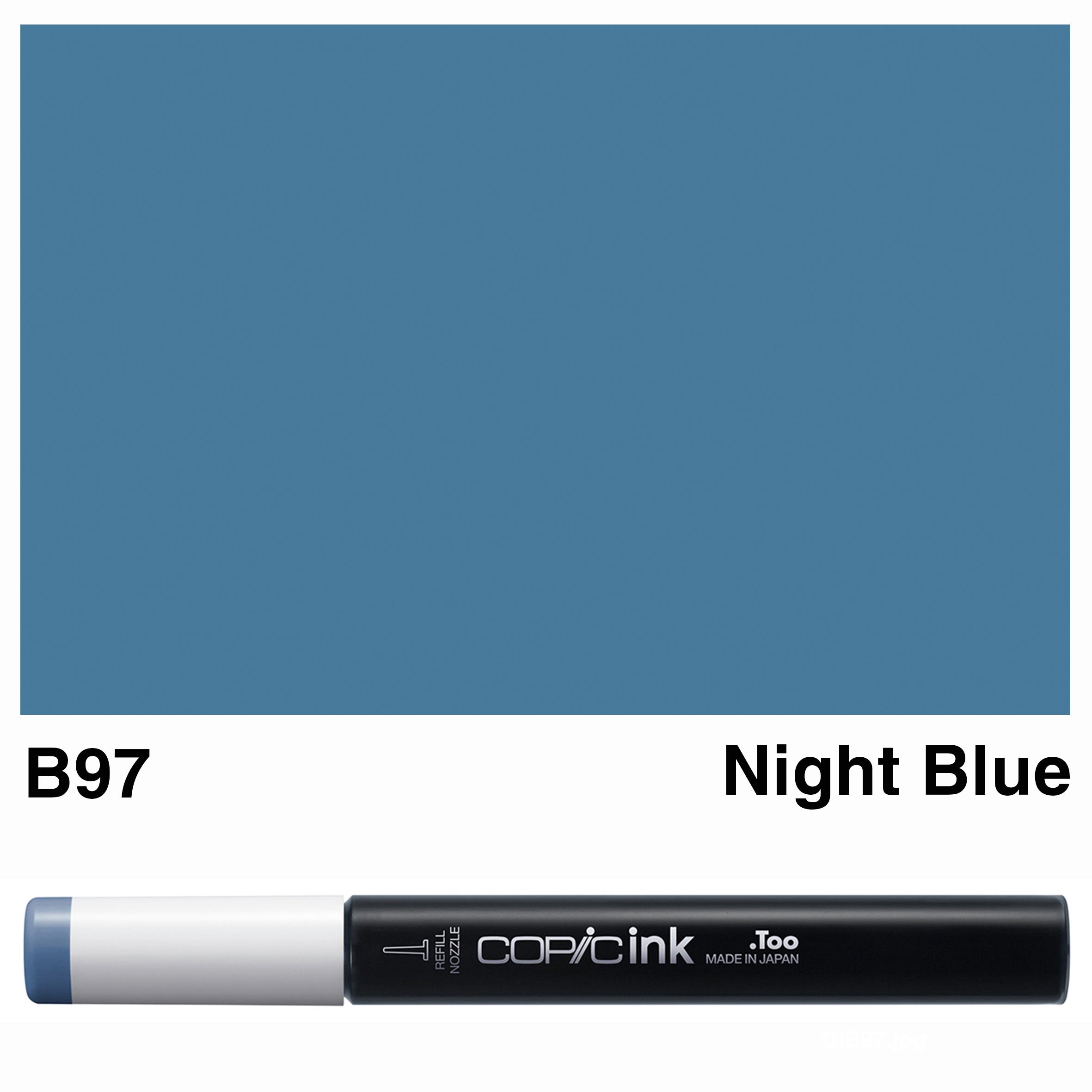 Copic Ink Blue & Blue Violet