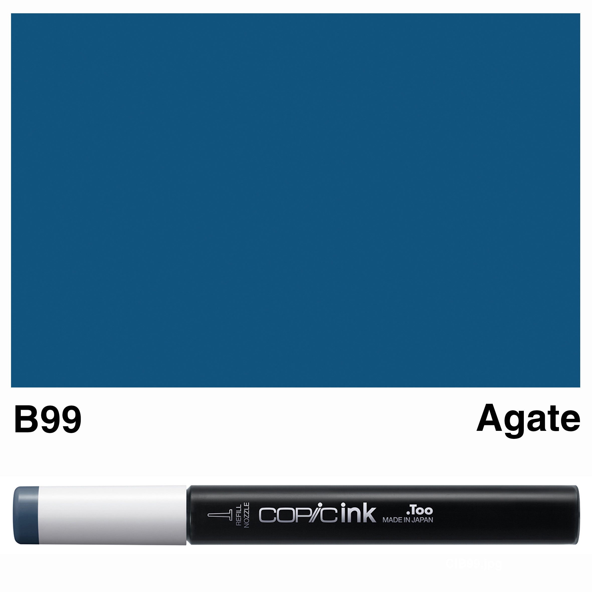 Copic Ink Blue & Blue Violet