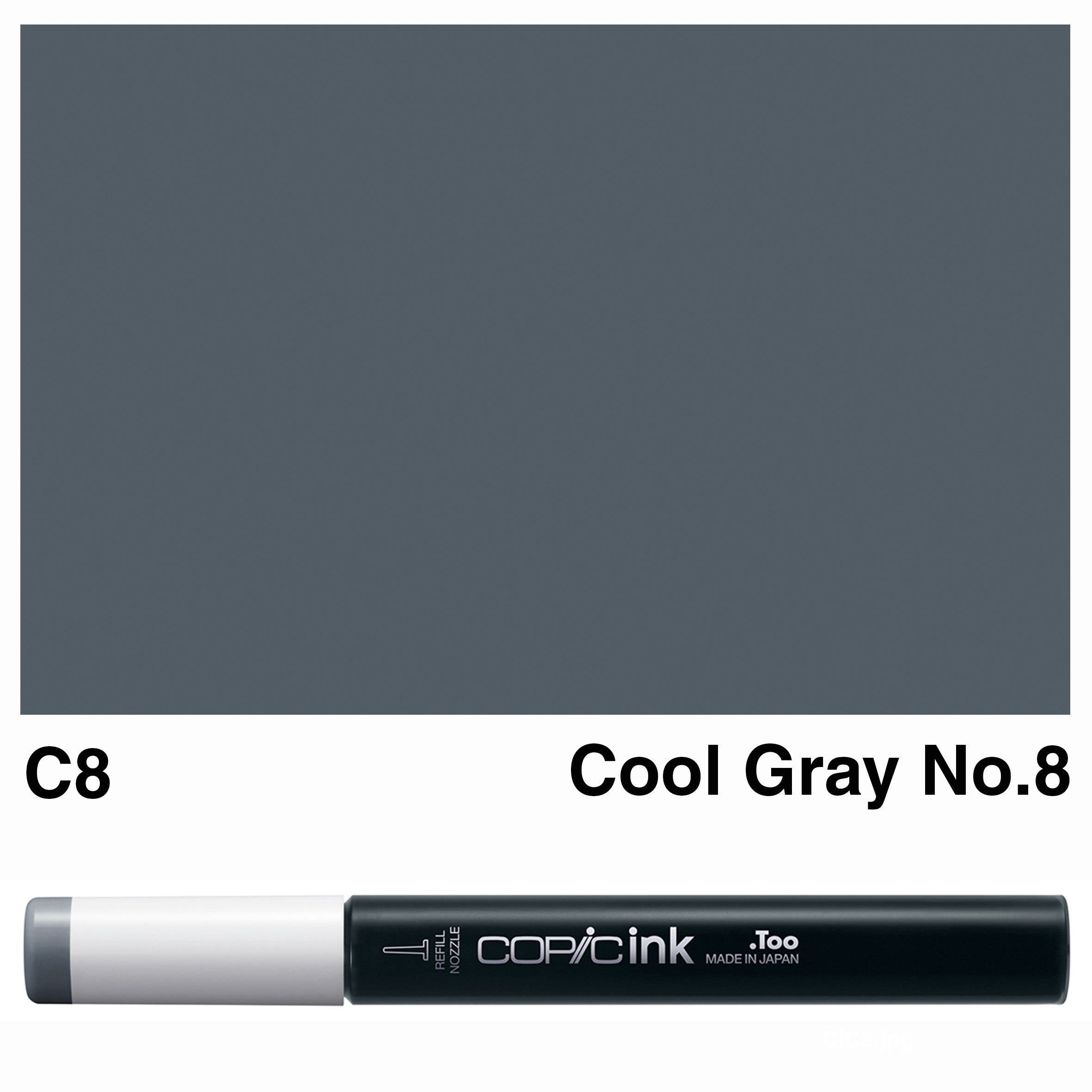 Copic Ink Neutral Grey, Warm Grey, Cool Grey, Toner Grey, Black
