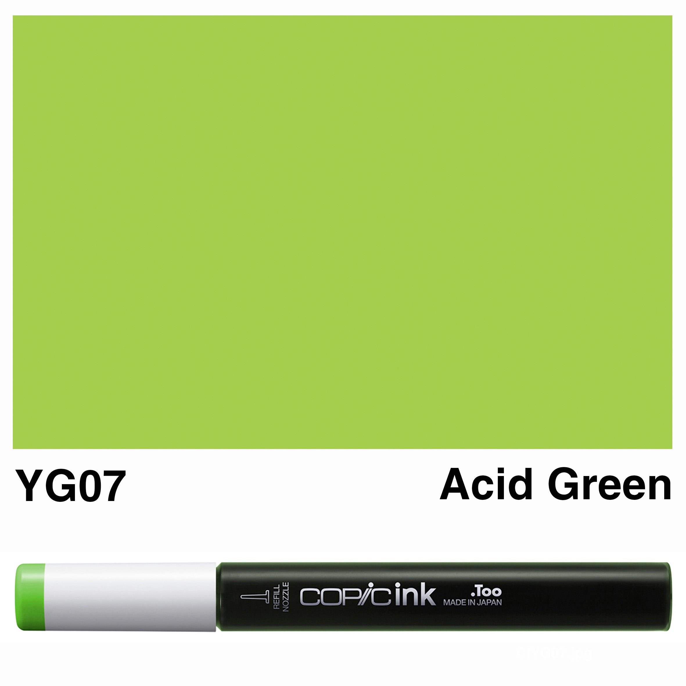 Copic Ink Yellow & Yellow Green
