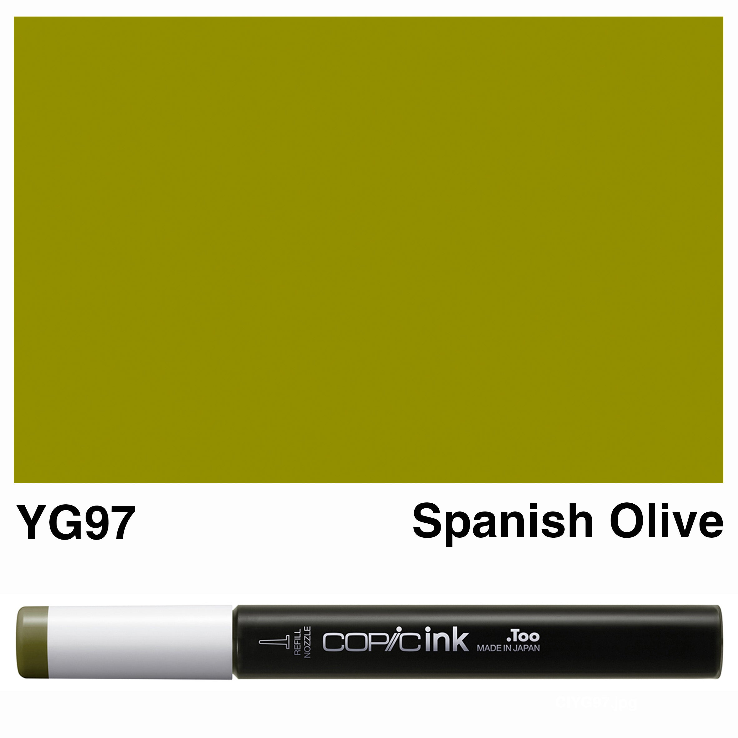 Copic Ink Yellow & Yellow Green