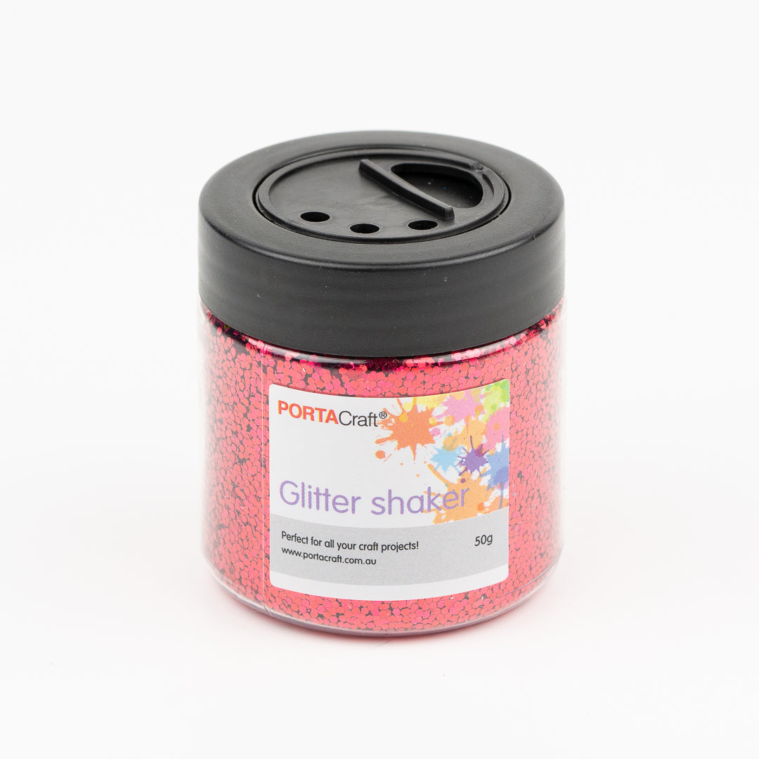 Glitter Shakers Assorted Colours 50g