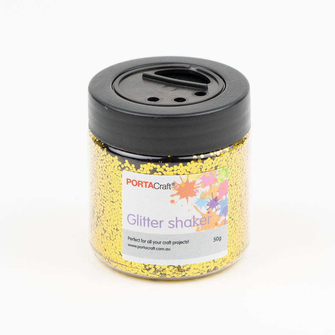 Glitter Shakers Assorted Colours 50g