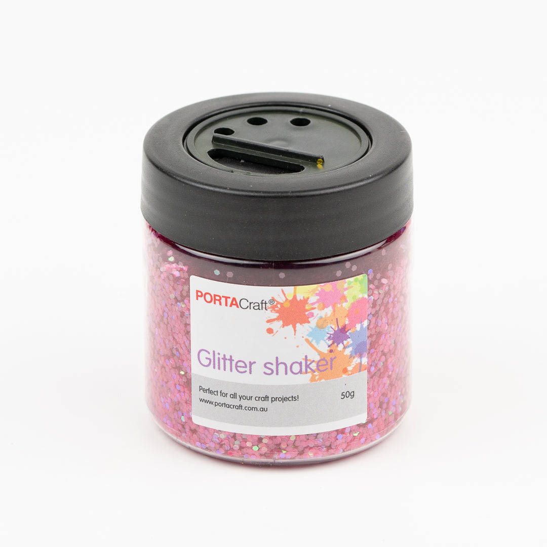 Glitter Shakers Assorted Colours 50g