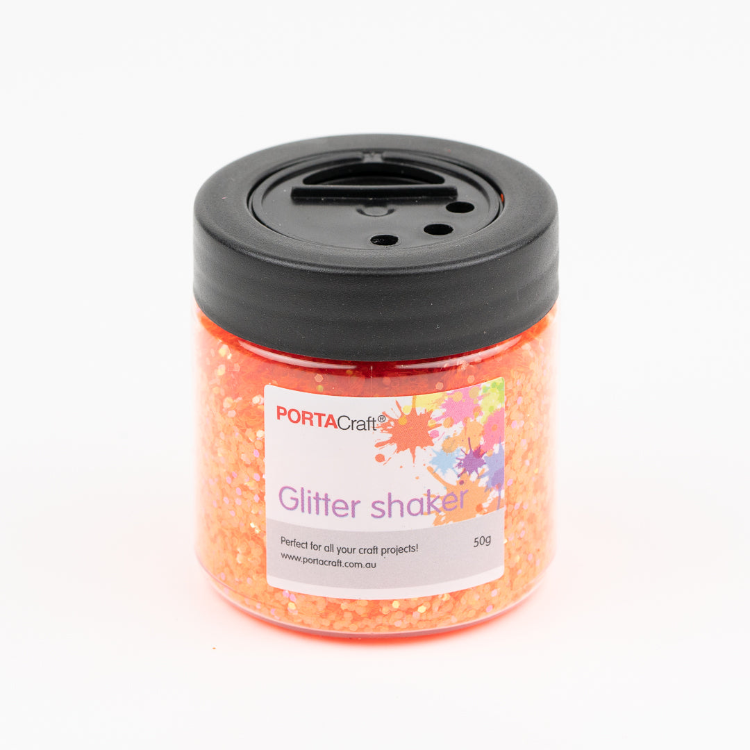 Glitter Shakers Assorted Colours 50g