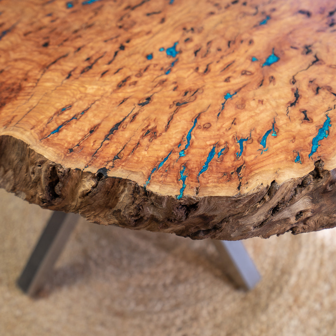 Burl & Resin Coffee Table