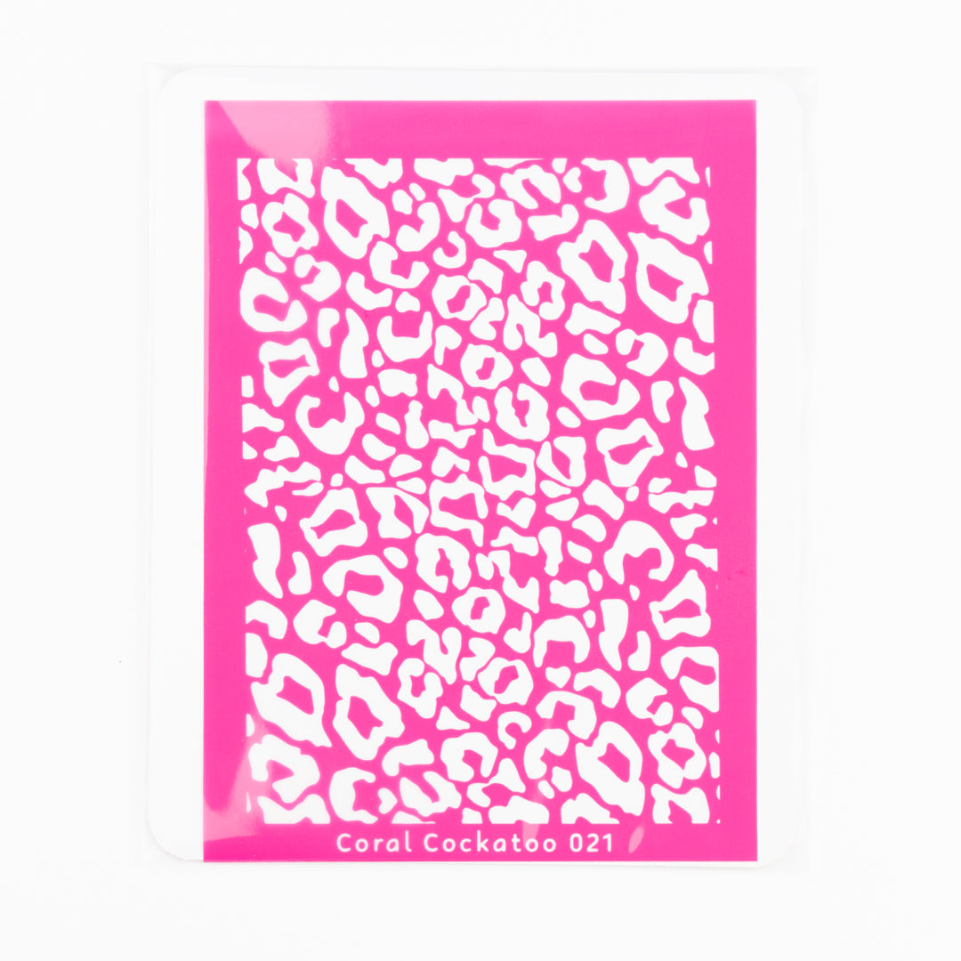 Silk Screens Coral Cockatoo